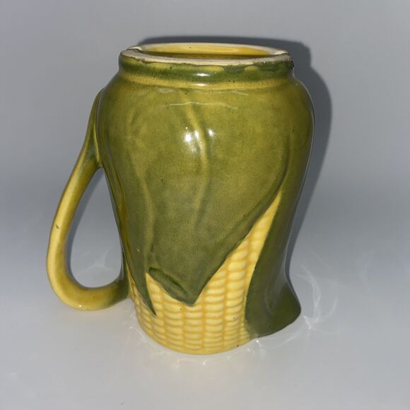 Vintage Shawnee Corn King Creamer ~ Small Pitcher 4.75" Pottery Marked USA # 70 - Picture 5 of 10